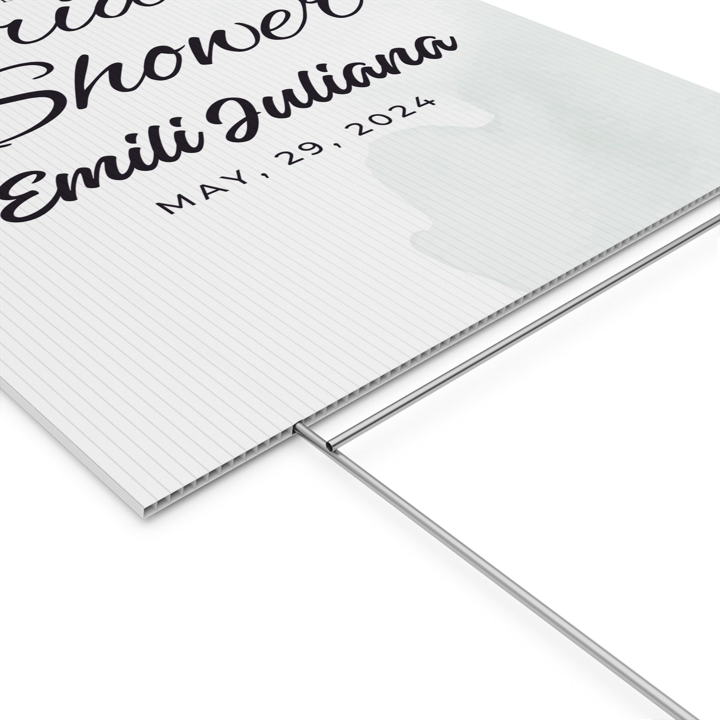 Personalized Bridal Shower Yard Sign, Bridal Shower Welcome Sign Decorations, Bridal Party Sign, Bridal Shower Flower Sign, Bridal Shower Decoration, Custom Bridal Shower Welcome Sign Plastic