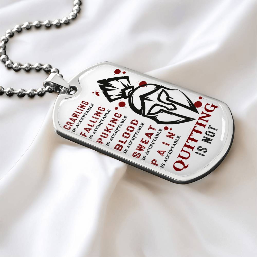 To My Son Dog Tag Necklace Wherever You Journey Gifts From Daddy's