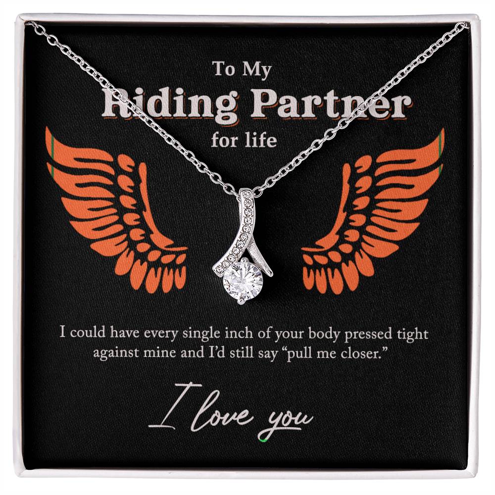 Message Card and Gift Box To My Riding Partners For Life Motorcycle Girlfriend