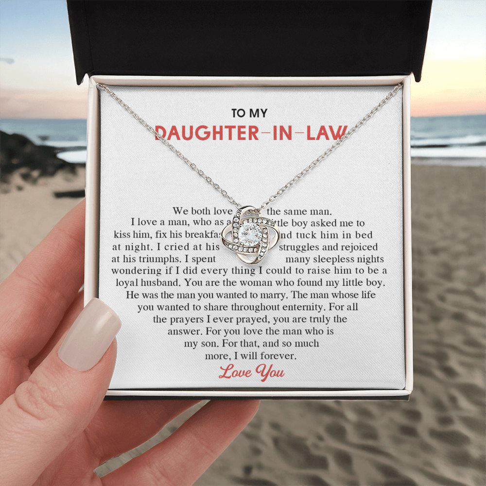 To My Daughter-In-Law Gift Necklace From Mom On Wedding Gift, Jewelry From Mother-In-Law Gift For Bride, Necklace Gift for , Birthday, Anniversary Graduation Gift Jewelry Gifts For Daughter In Law