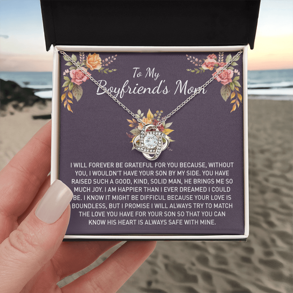 To My Boyfriends Mom Necklace From Girlfriends, Gift Necklace For Boyfriends Mom Gift Necklace, Mother's Day Necklace Gift for Bf Mom, Mothers Day Necklace For Boyfriends Mom From Girlfriend