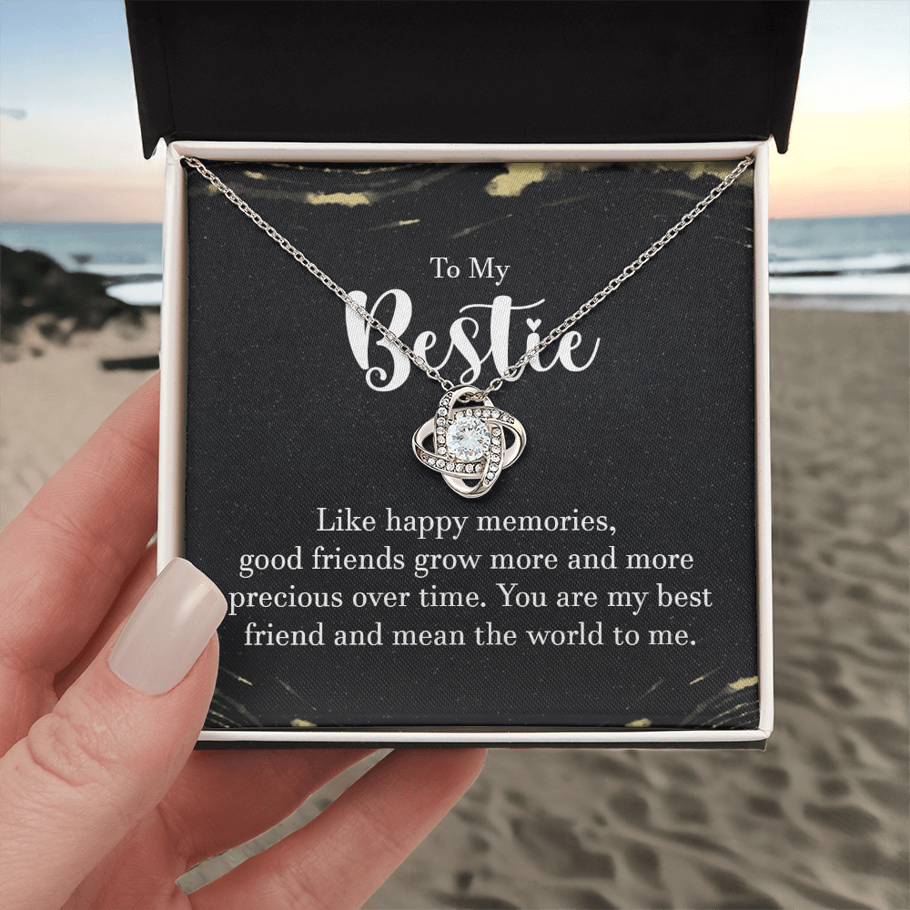 To My Bestie Necklace Gift For Her On Christmas You Are My BFF Jewelry Gift Idea