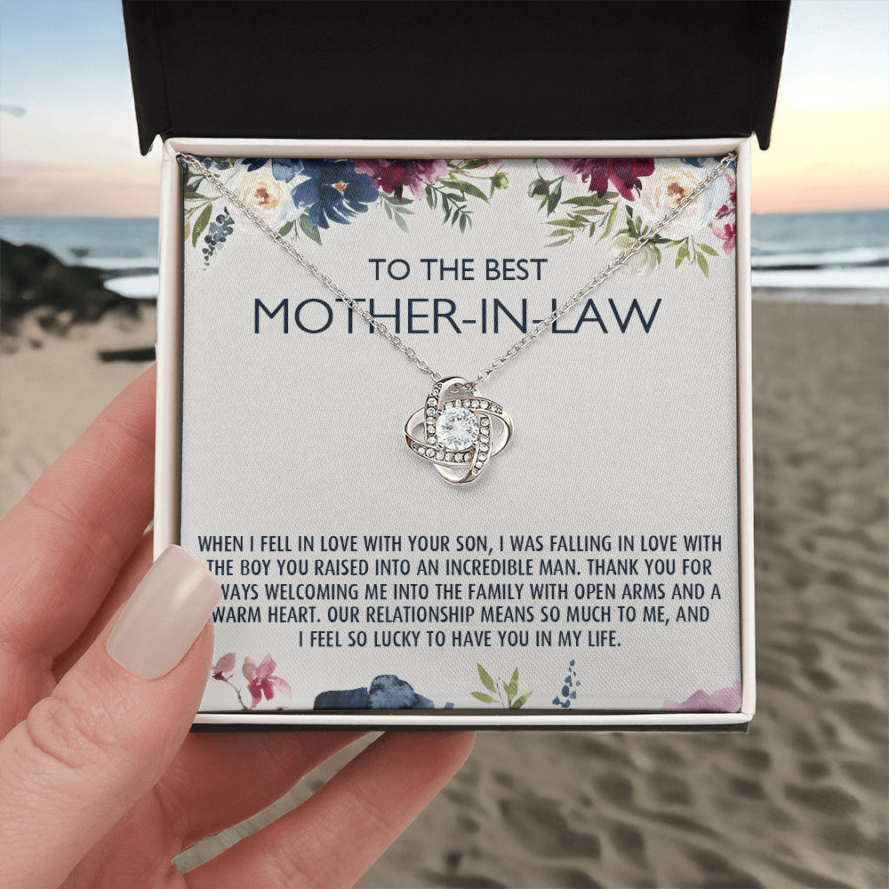 To My Mother-In-Law Gift Mothers Day Gift Necklace Mother-In-Law Gifts Jewelry