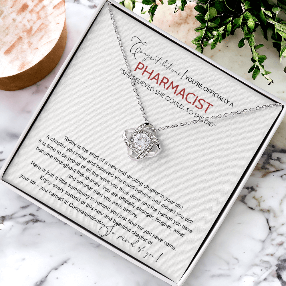 Pharmacist Gift Necklace, Graduation Necklace Gift Doctor of Pharmacy Class of 2026 Necklace, Congrats Graduation Necklaces New Pharmacist Jewelry Gift For Her Daughter, Granddaughter, Niece