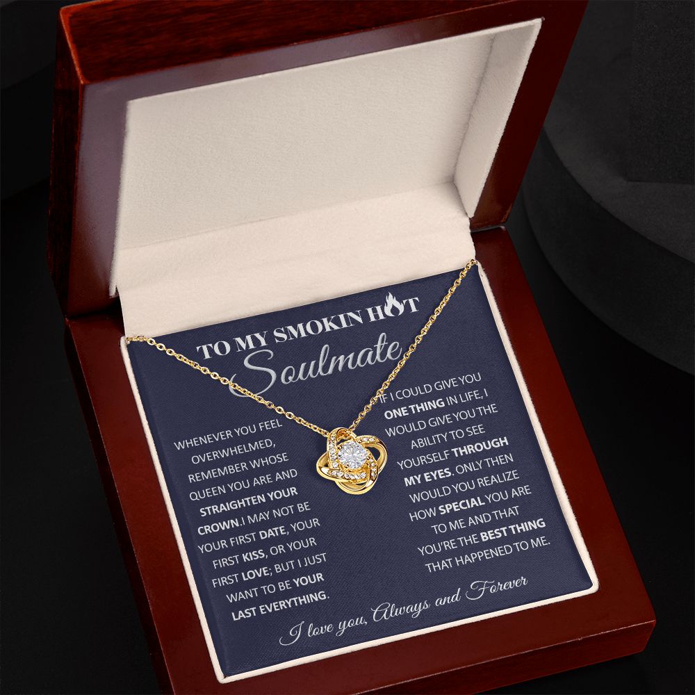 To My Smokin Hot Soulmate Necklace Wife Gifts From Husband To My Wife Necklace 175705677740
