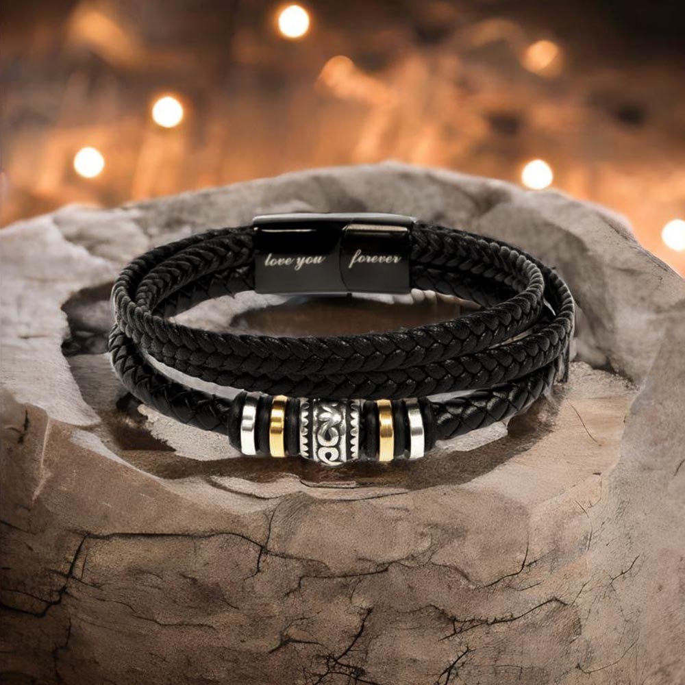 Bracelet for Husband from Wife, Husband Gifts from Wife Valentine Gift Xmas Gift