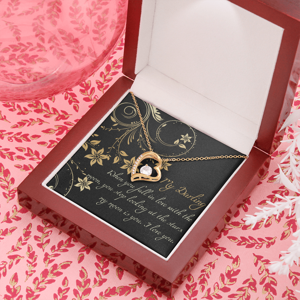 To My Girlfriend Gift Necklace Gift For Girlfriend Christmas Gift for Girlfriend