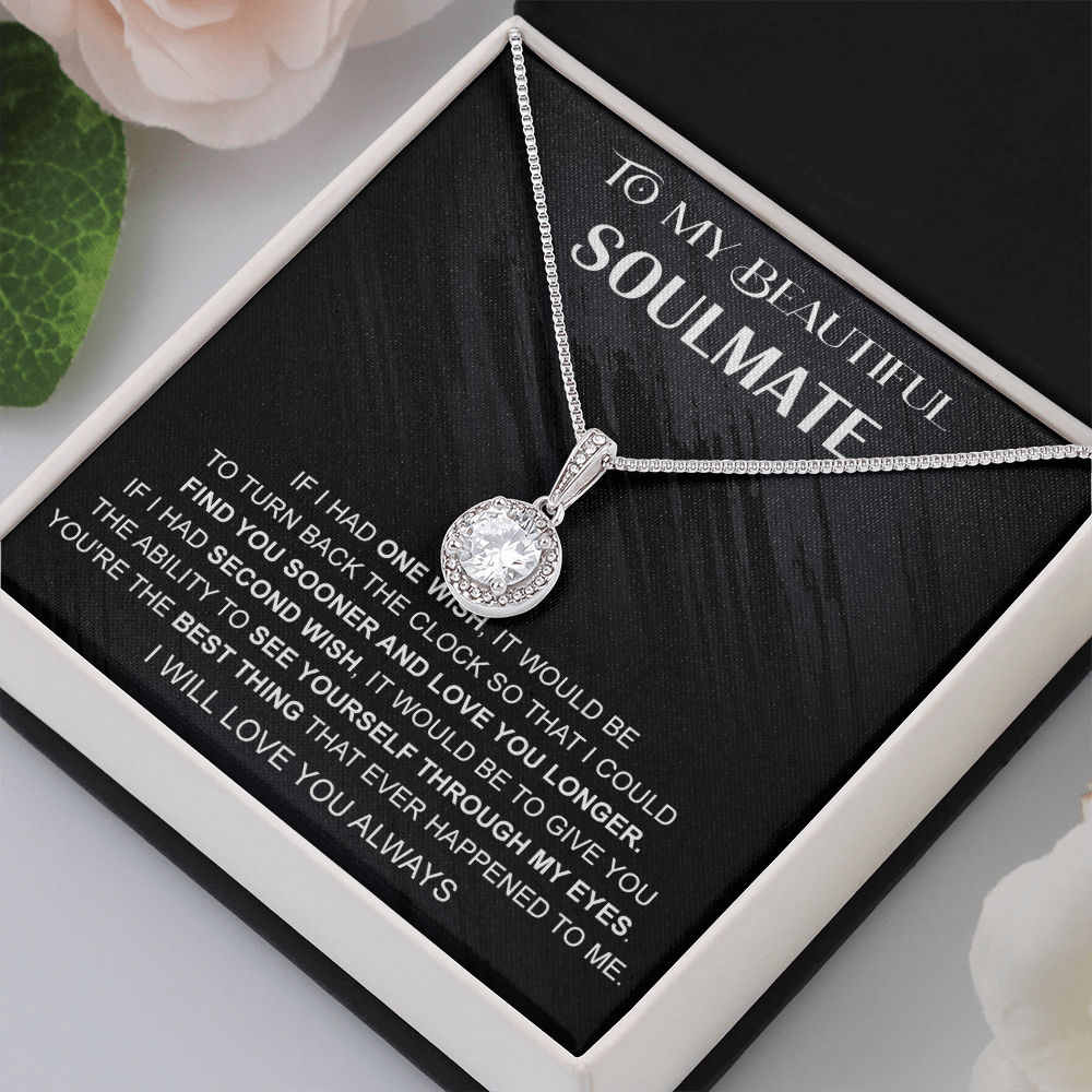 Eternal Hope Necklace, Valentine's Day Gift, Birthday Gift, Gift for Soulmate 175114050407
