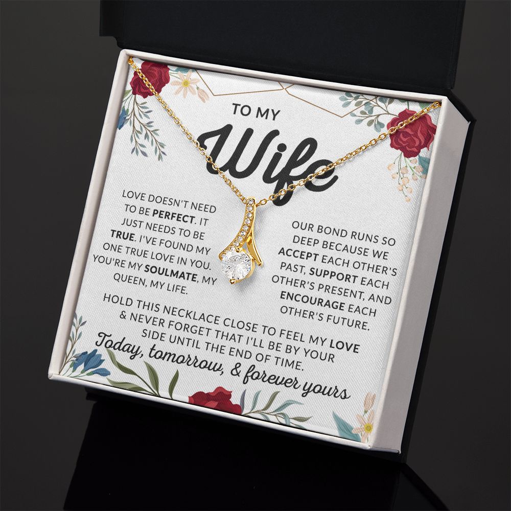 Eternal Hope Necklace To My Wife Gift, Necklace gift for her, Valentine's day 175138888386 Alluring Beauty Necklace