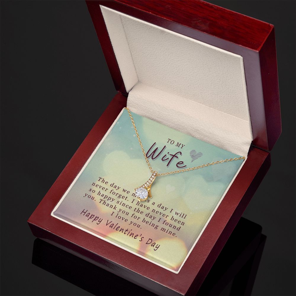 To My Wife Necklace Jewelry For Wife Valentines Day Gift for Wife, Gift for Wife 175127367321