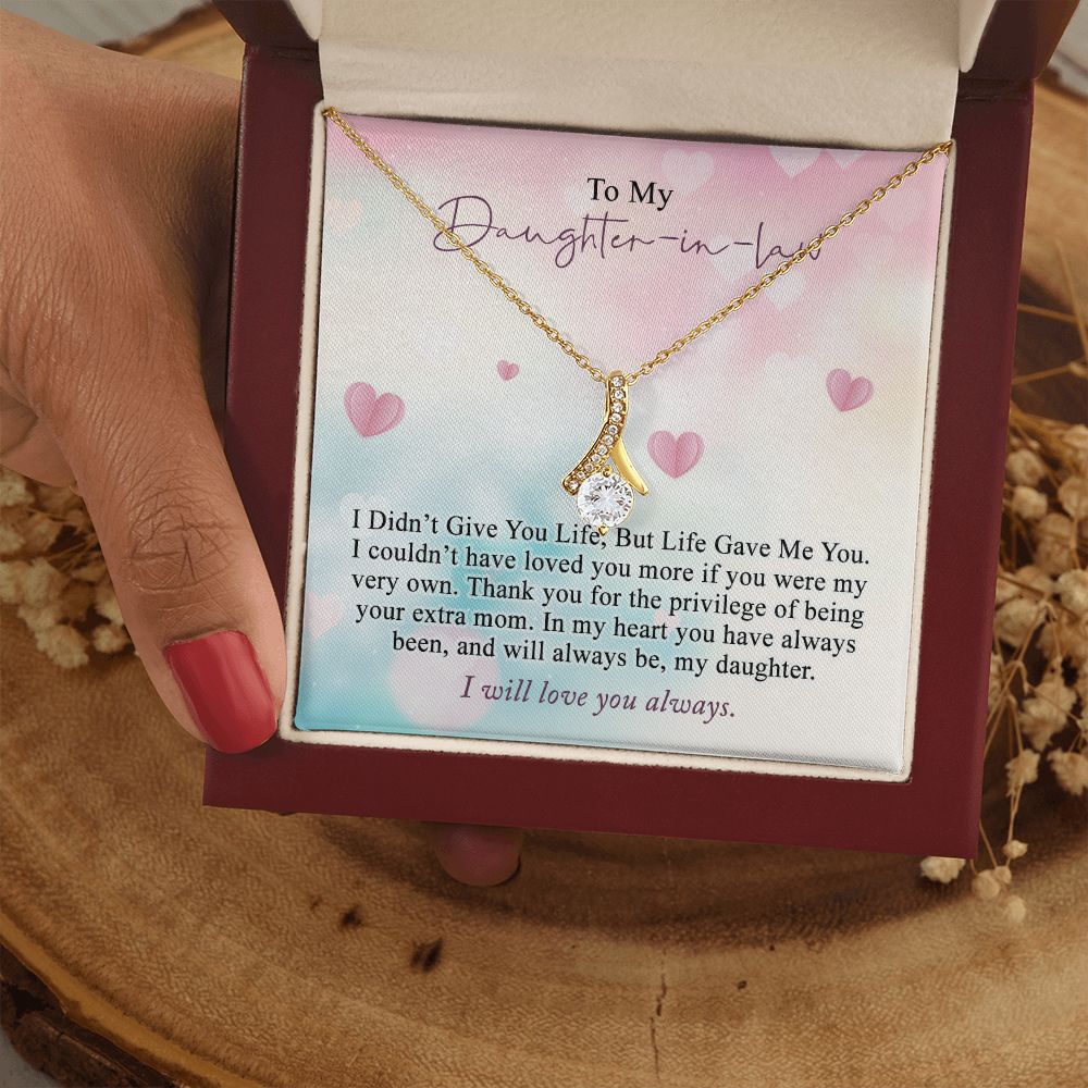 Daughter In Law Gifts Ideas, Daughter In Law Necklace, Gifts For Future Daughter In Law, Daughter In Law Birthday Gifts, Daughter-in-law Gifts From Mother In Law, Birthday Gifts For Daughter5 Alluring Beauty Necklace