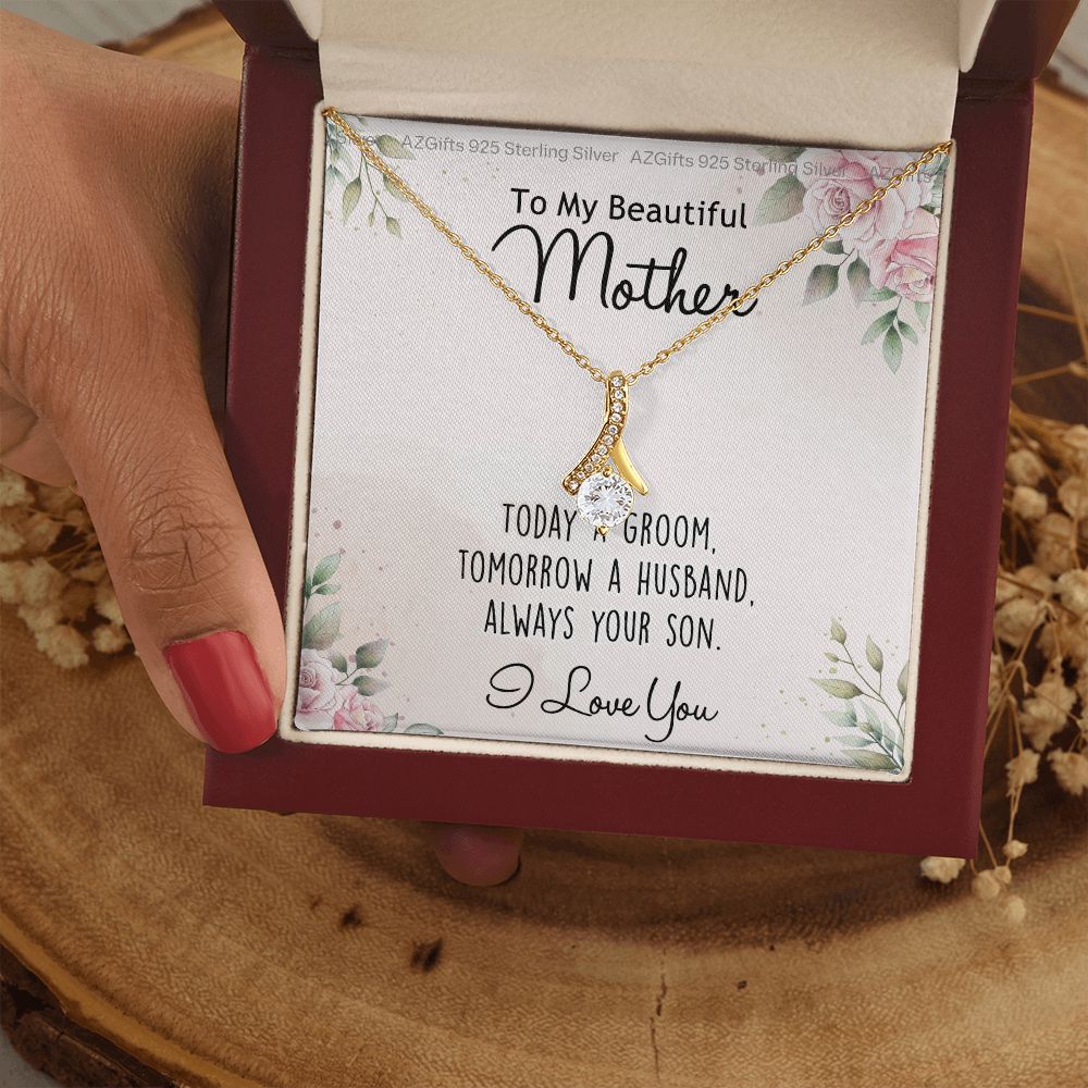 Mother Of The Groom Gift, Mother Of The Groom, Mother Of The Groom Gifts, Gift For Mother Of The Groom, Mother Of Groomw Alluring Beauty Necklace