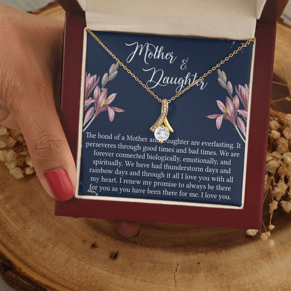 To My Mother Necklace Mom Bestfriend Best Mommy Mother In Law Stepmom For Mothers Day Birthday From Son Daughter Stepson Stepdaughter Necklace Gift Alluring Beauty Necklace
