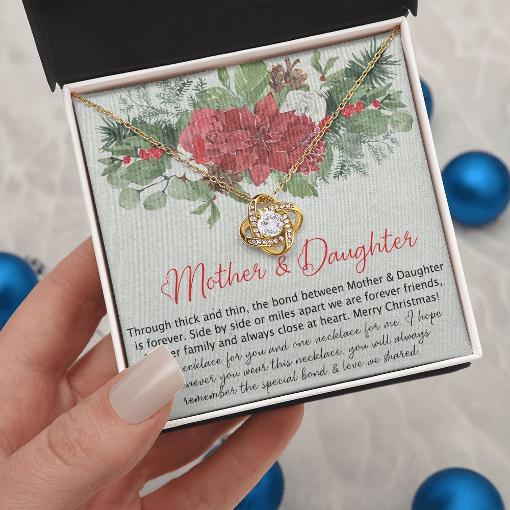 To My Mom Necklace from Daughter Gift for Mother Christmas Present for Daughter from Mom to Daughter Necklace from Mom Gift for Daughter from Mother Gift Jewelry for Women