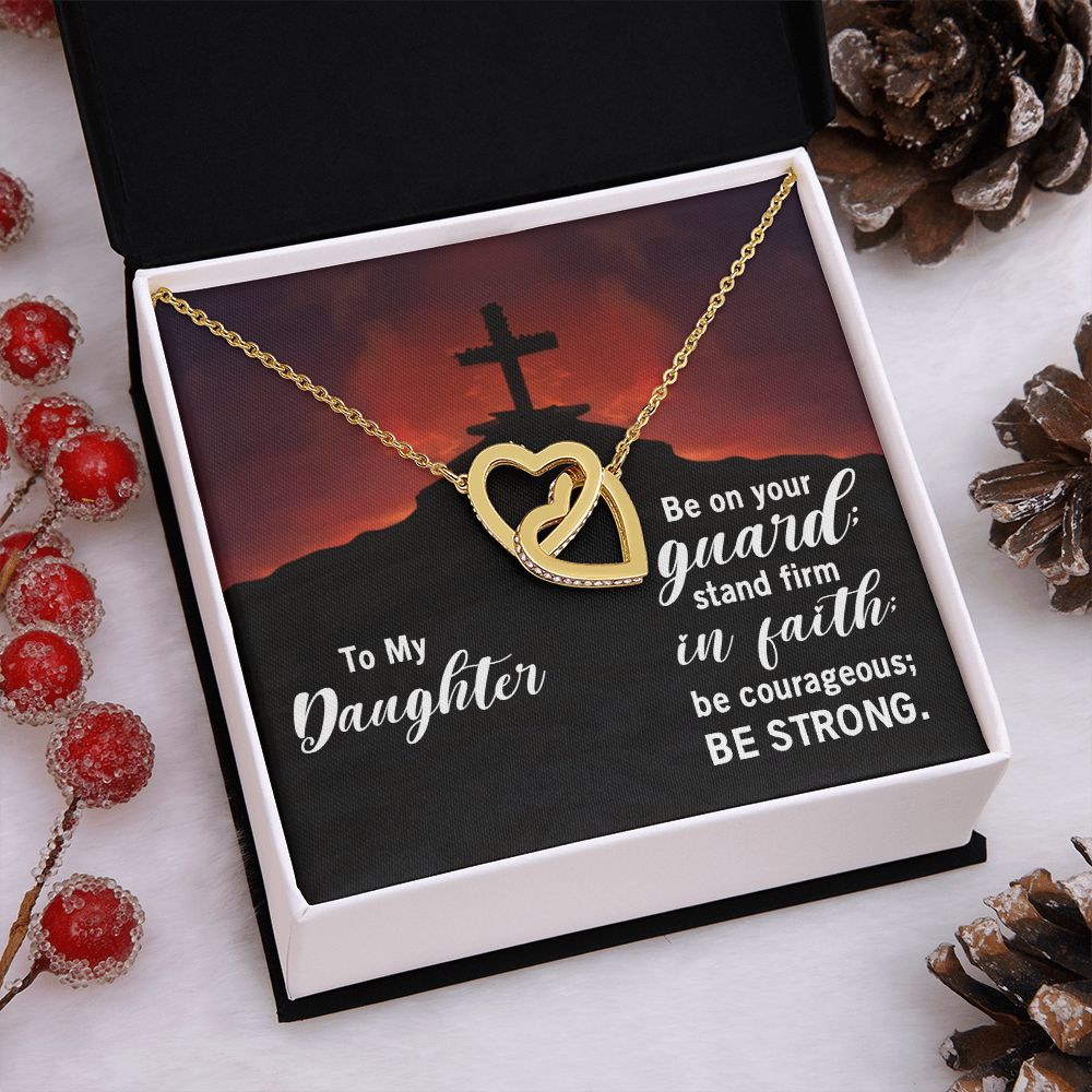 To My Daughter Necklace Gift from Mom, Mother and Daughter Jewelry Necklace for Girls, Mother Daughter Gift Ideas, Jewelry Pendant Necklace