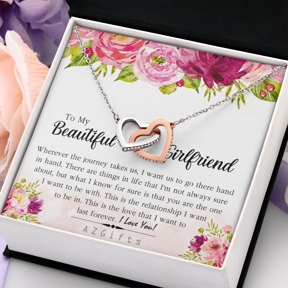 To My Girlfriend Necklace from Boyfriend To My Future Wife Necklace Jewelry For Girlfriend Gift For Girlfriend Gift for Her Romantic Birthday Valentines Day Gift For Girlfriend Gifts Necklaces