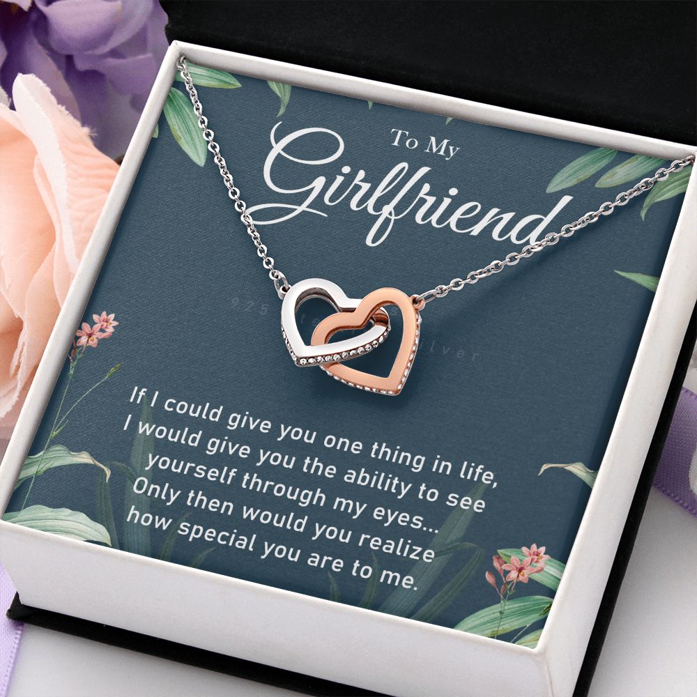 To My Girlfriend Necklace from Boyfriend To My Future Wife Necklace Jewelry For Girlfriend Gift For Girlfriend Gift for Her Romantic Birthday Valentines Day Gift For Girlfriend Gifts Necklaces