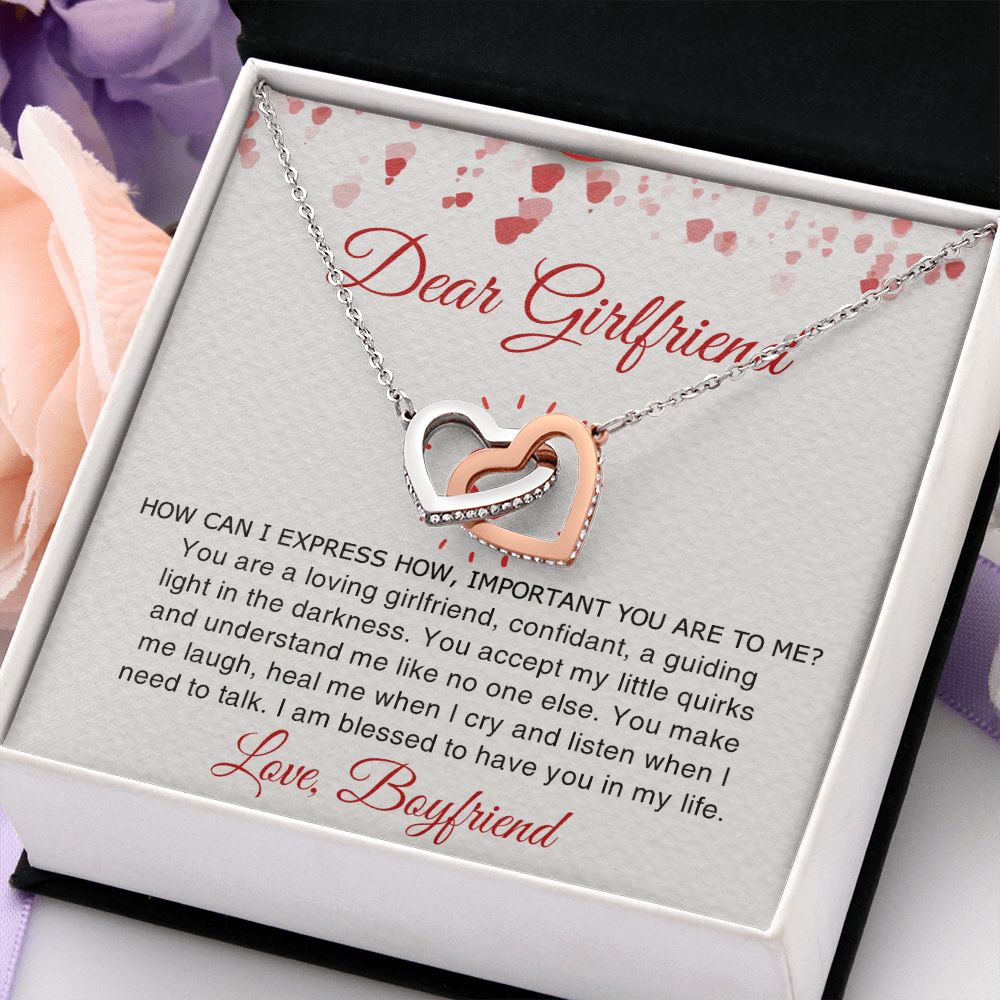 To My Girlfriend Necklace from Boyfriend To My Future Wife Necklace Jewelry For Girlfriend Gift For Girlfriend Gift for Her Romantic Birthday Valentines Day Gift For Girlfriend Gifts Necklaces