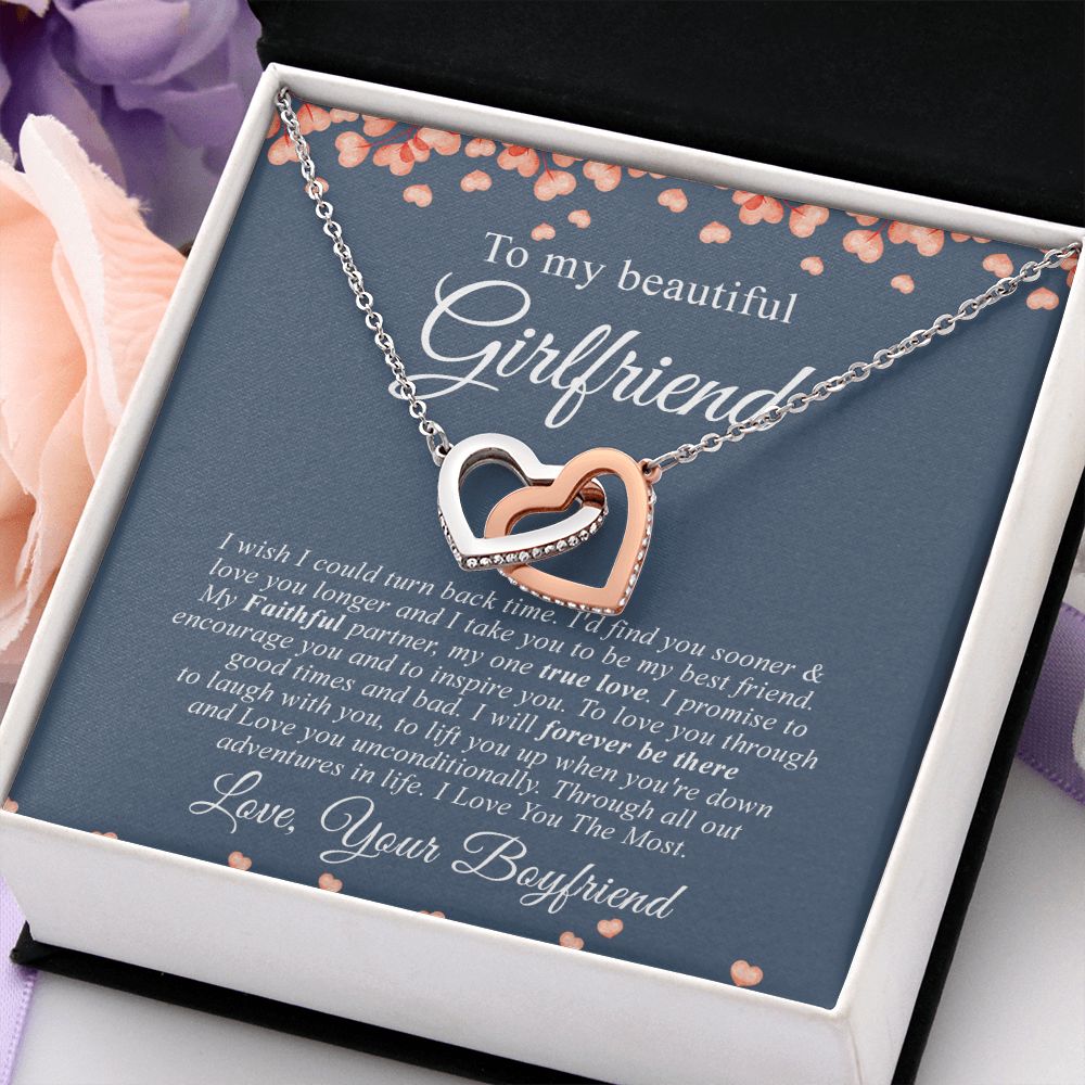 To My Girlfriend Necklace from Boyfriend To My Future Wife Necklace Jewelry For Girlfriend Gift For Girlfriend Gift for Her Romantic Birthday Valentines Day Gift For Girlfriend Gifts Necklaces