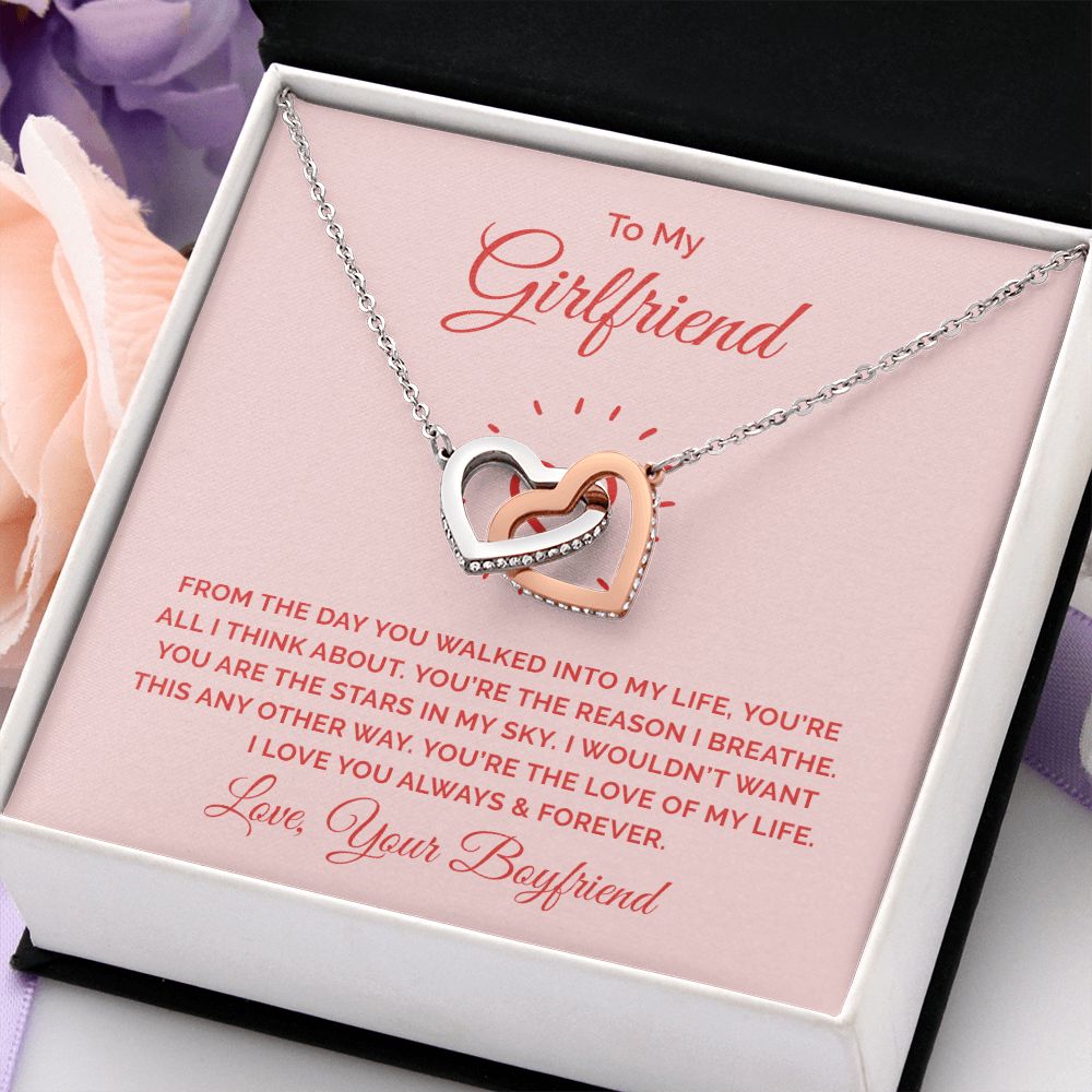To My Girlfriend Necklace from Boyfriend To My Future Wife Necklace Jewelry For Girlfriend Gift For Girlfriend Gift for Her Romantic Birthday Valentines Day Gift For Girlfriend Gifts Necklaces