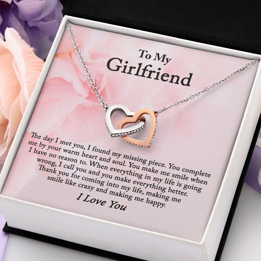 To My Girlfriend Necklace from Boyfriend To My Future Wife Necklace Jewelry For Girlfriend Gift For Girlfriend Gift for Her Romantic Birthday Valentines Day Gift For Girlfriend Gifts Necklaces