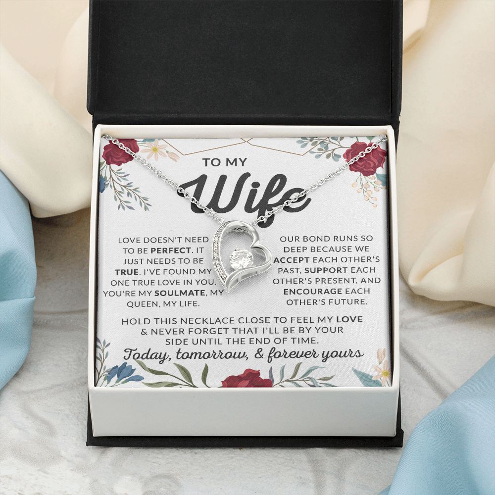 Eternal Hope Necklace To My Wife Gift, Necklace gift for her, Valentine's day 175138888386 Forever Love Necklace
