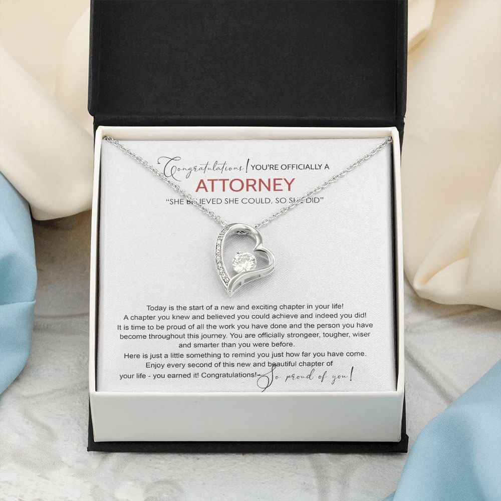 Law School Graduation Gift Necklace, Doctoral Degree, JD Graduation Gift, Law Student Gift, New Attorney Necklace Graduation Congrats Graduation Pendants Gift For Daughter Granddaughter, Niece Forever Love Necklace