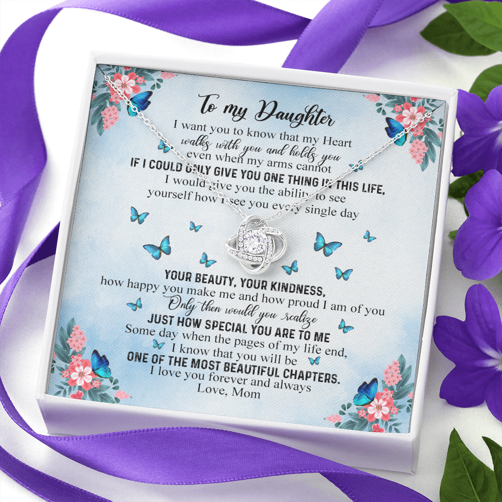 To My Daughter Gift From Mom Mother Day Gift For Daughter Jewelry for Daughter