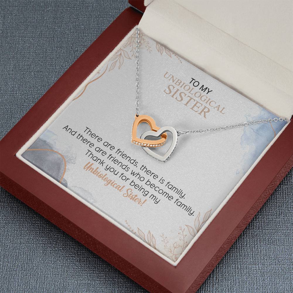 Best Friend Necklace For Unbiological Sister Soul Sister Gift Bestie Birthday