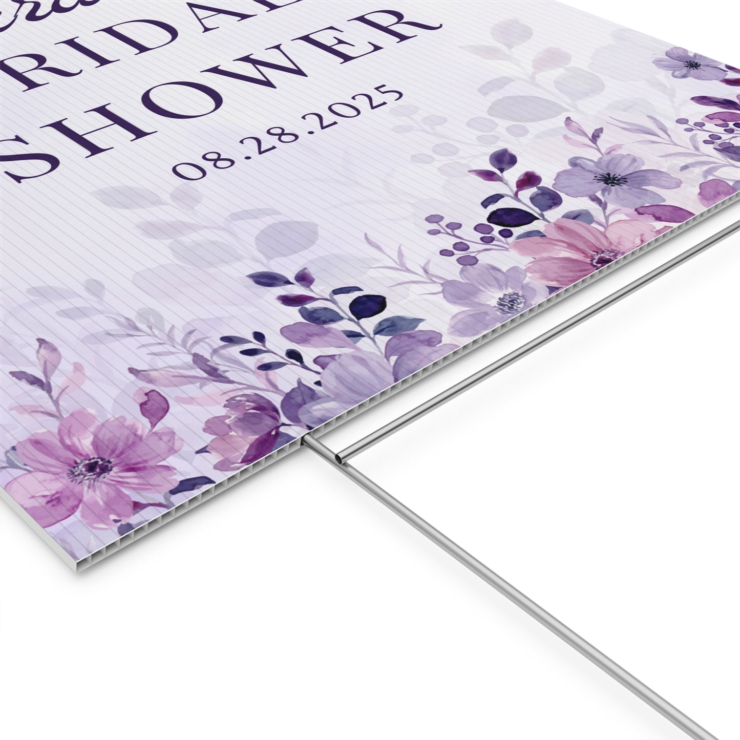 Personalized Bridal Shower Sign, Custom Welcome To Sign Wildflower For Bridal Shower Decorating On Stand Decor Bridal Shower Decorative Signage Floral Welcome Sign Flower Bar Outdoor Banner 03