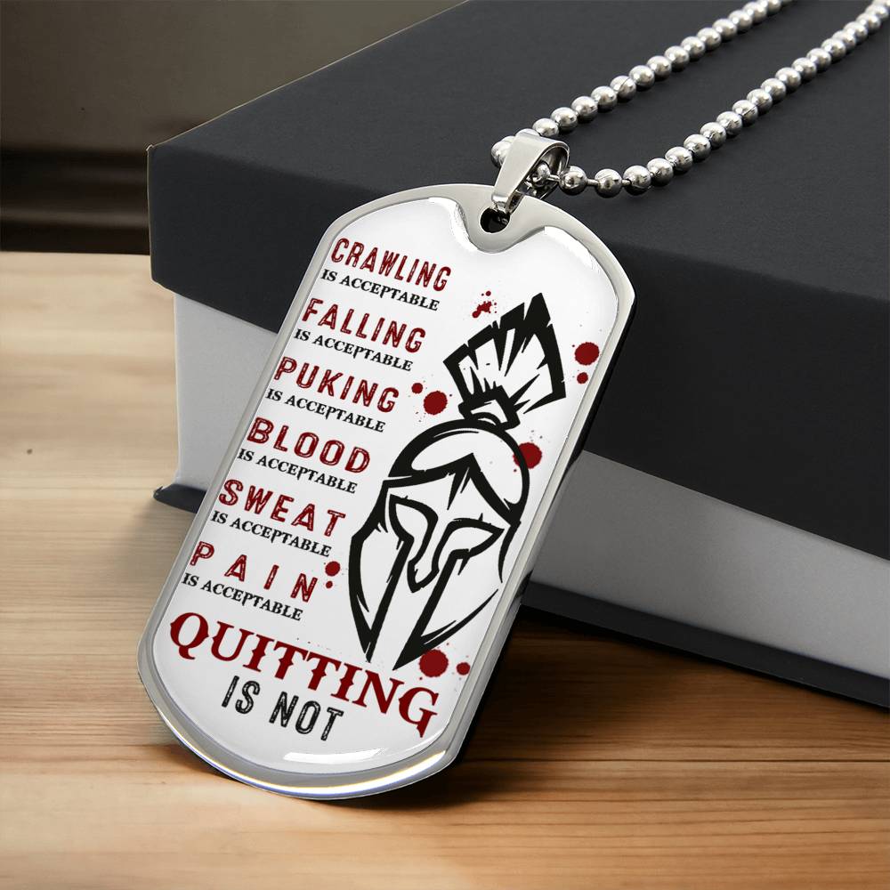 To My Son Dog Tag Necklace Wherever You Journey Gifts From Daddy's