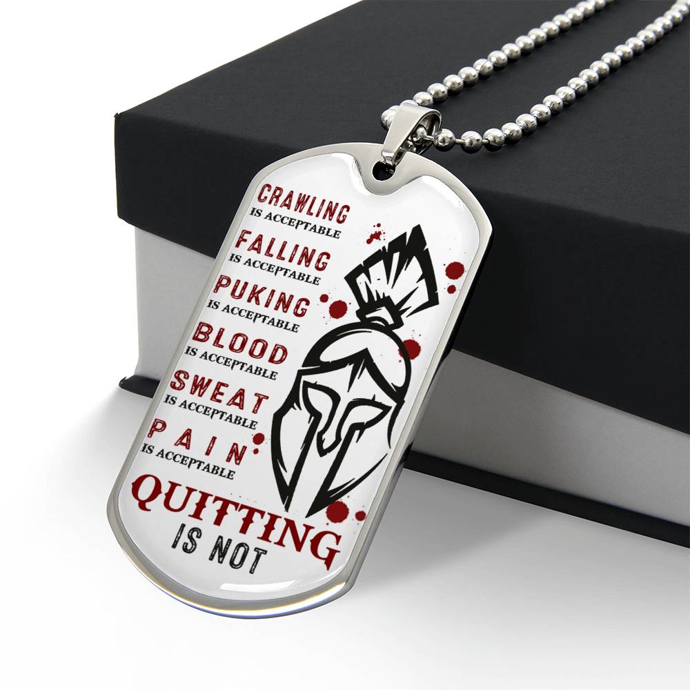 To My Son Dog Tag Necklace Wherever You Journey Gifts From Daddy's