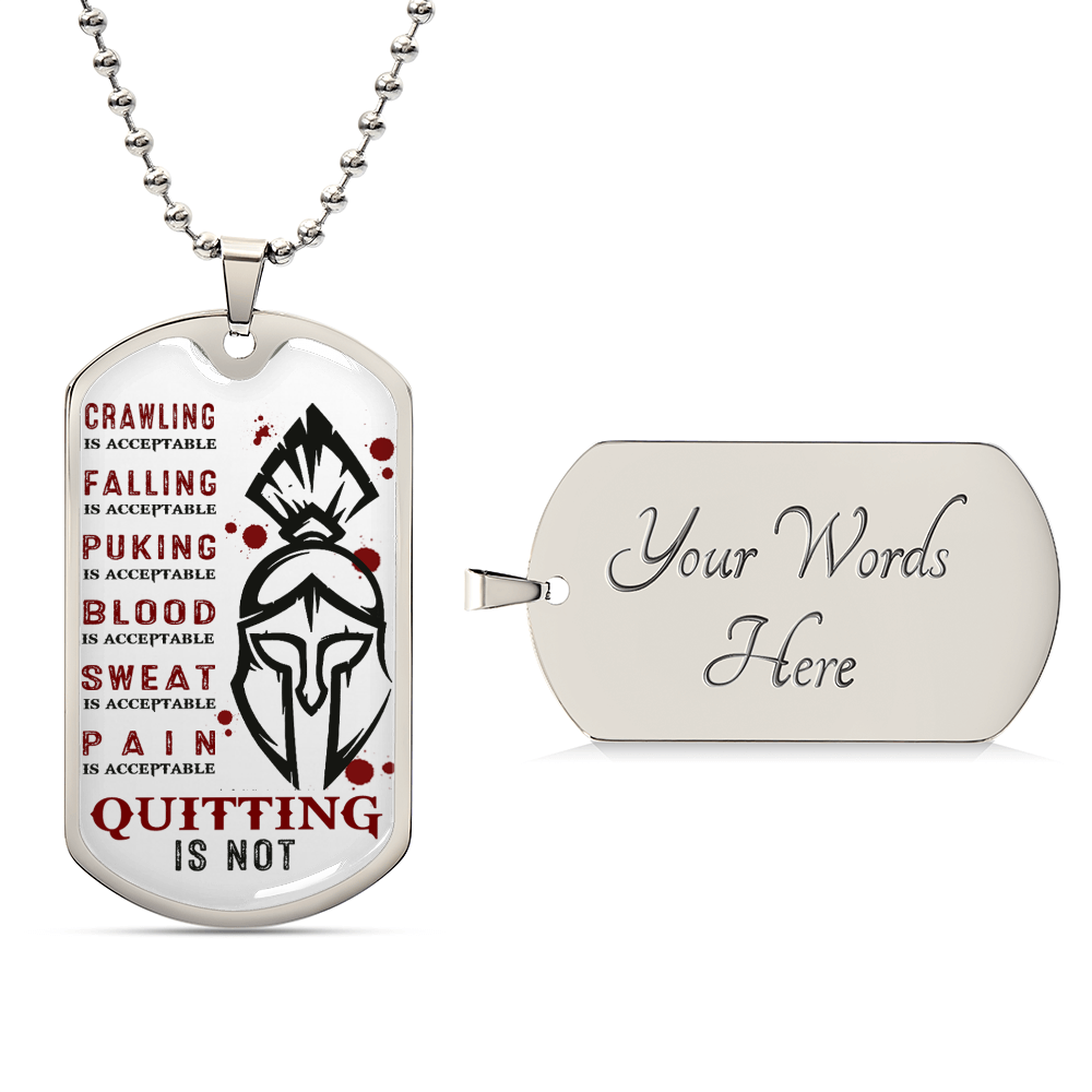 To My Son Dog Tag Necklace Wherever You Journey Gifts From Daddy's