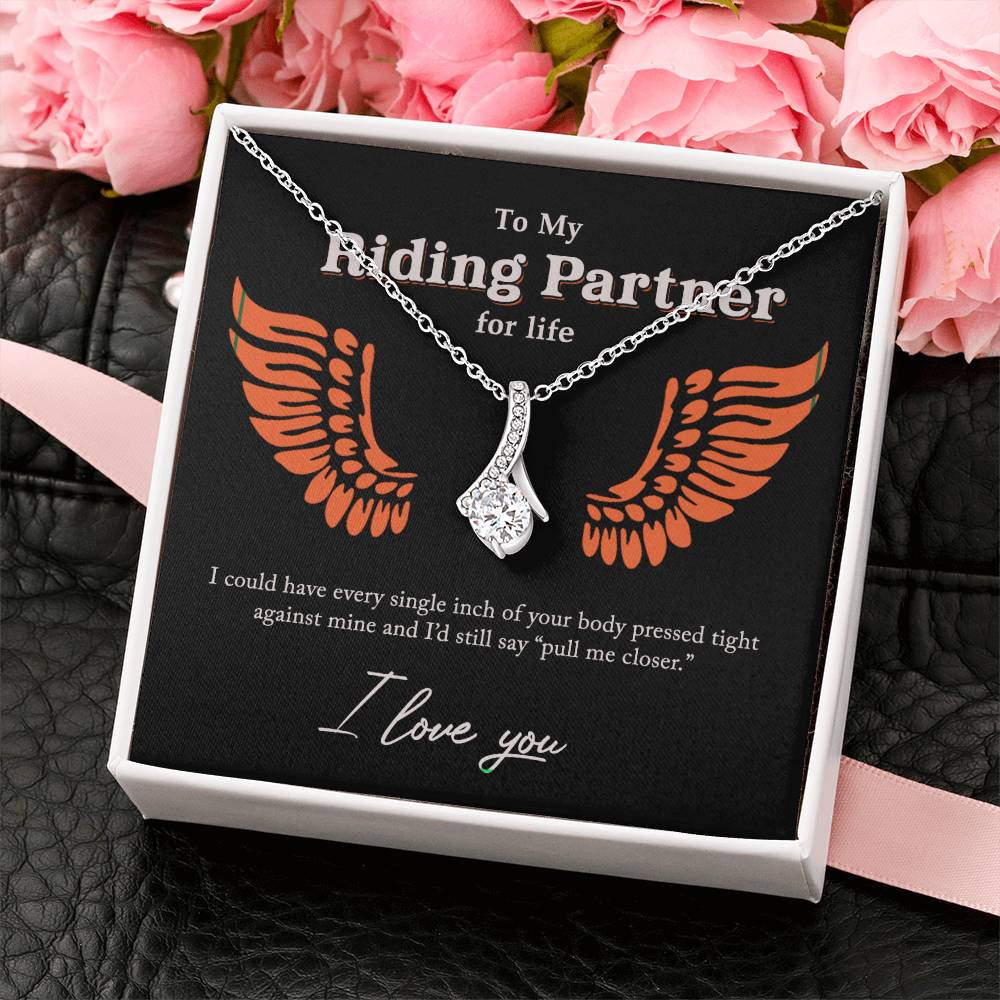 Message Card and Gift Box To My Riding Partners For Life Motorcycle Girlfriend