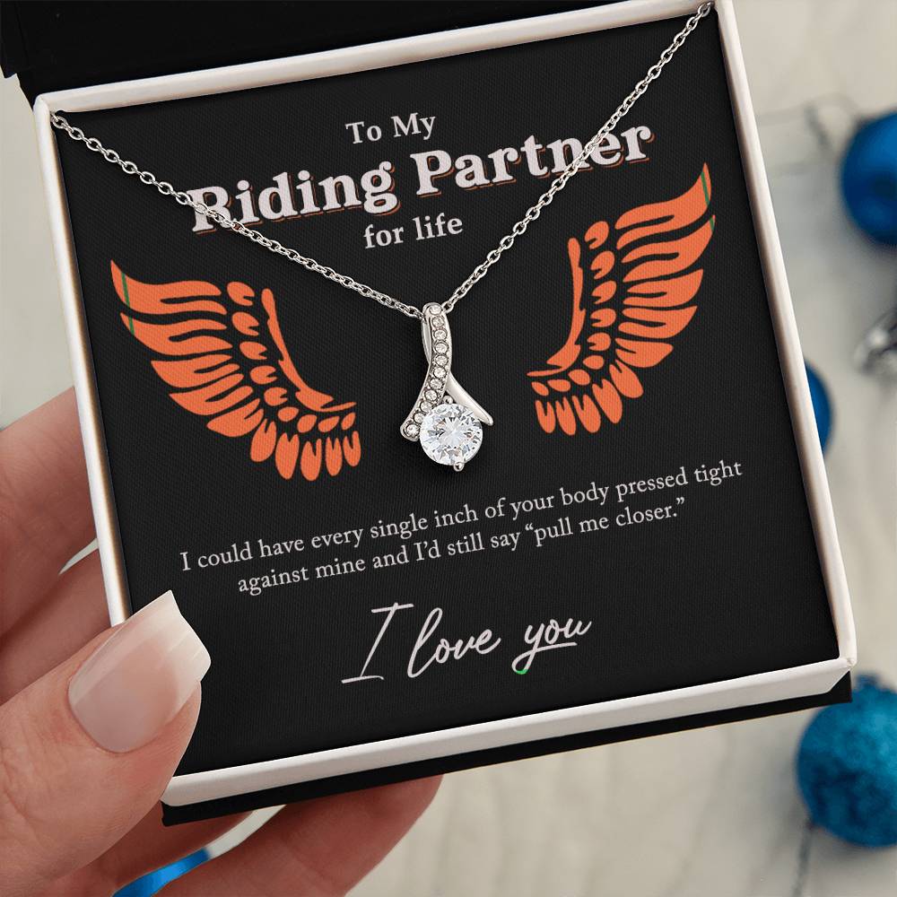 Message Card and Gift Box To My Riding Partners For Life Motorcycle Girlfriend