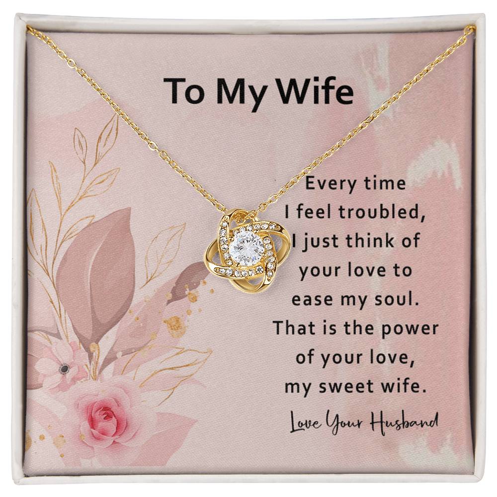 To My Wife Necklace From Husband, Necklace Valentines Day For Wife Jewelry Box Pendant Personalized Gift Necklace, Custom Romantic Gift Necklace For My Best Wife Ever, Jewelry Gift For Women