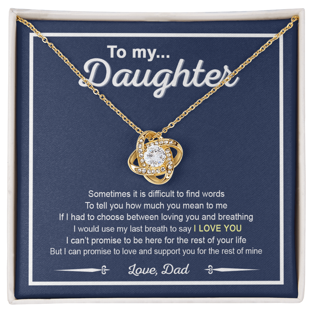 To My Daughter Necklace From Dad , To My Badass Daughter, Daughter Jewelry From Dad, Father Daughter Gift Necklace From Daddy, For My Daughters, To Daughter From Dad, Father Gifts From Daughter