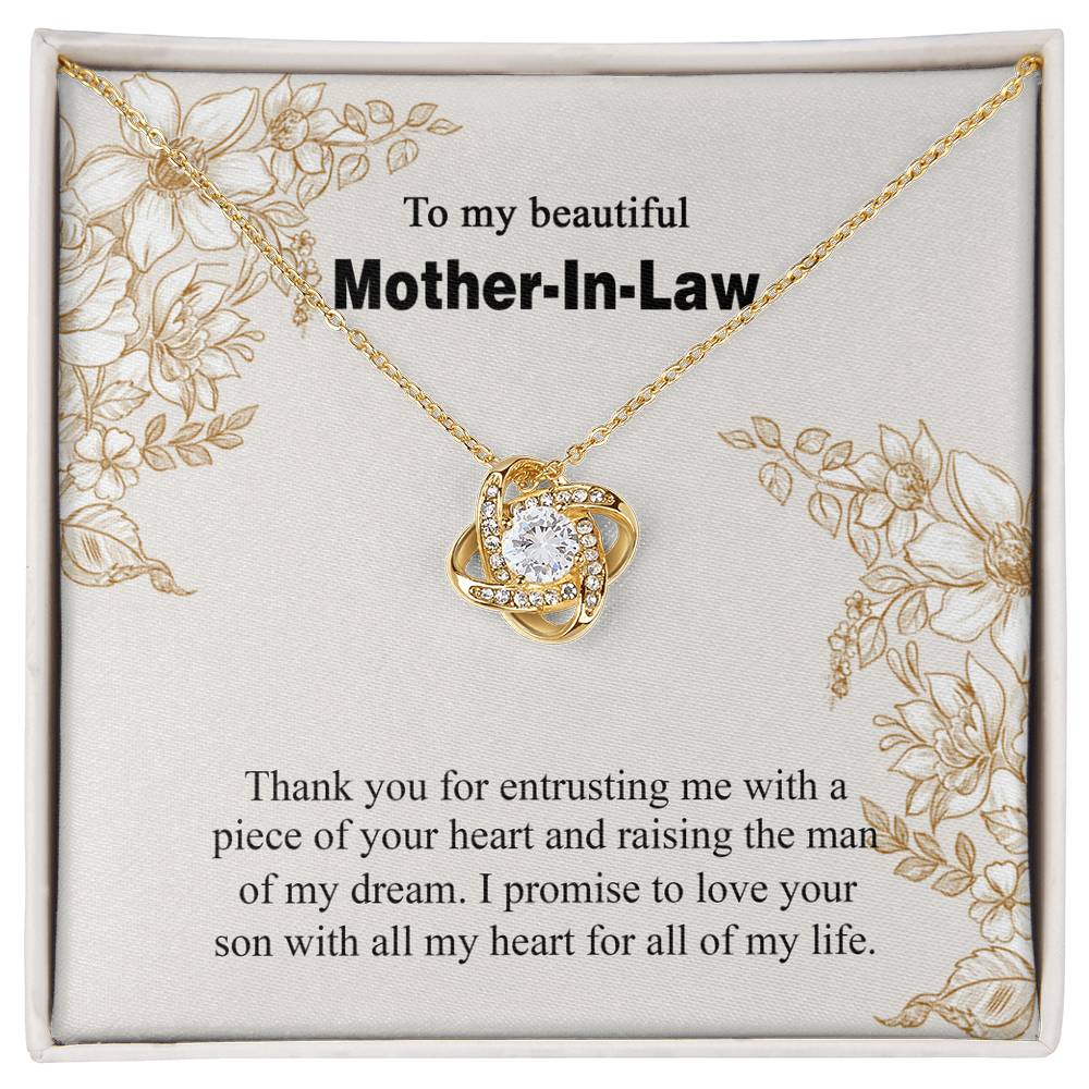 Mother In Law Necklace, Mothers Day Gifts Pendant, Birthday Gift For Mother In Law