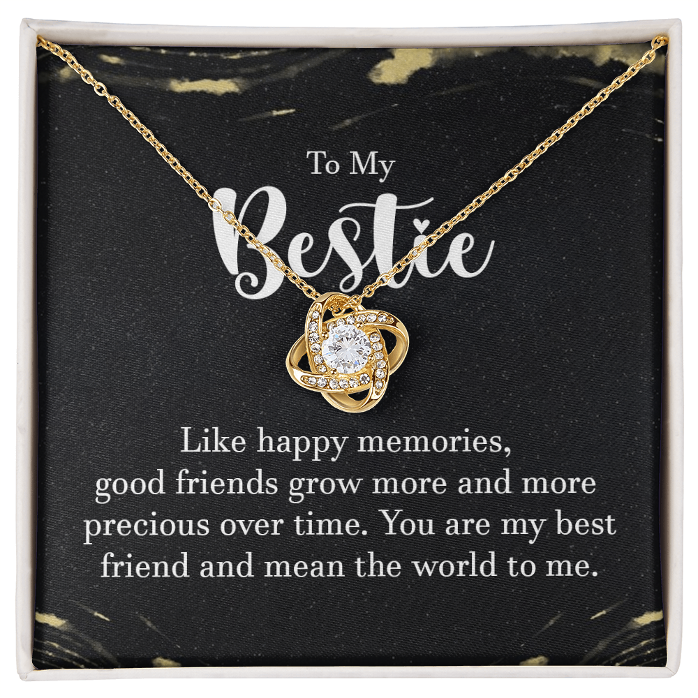 To My Bestie Necklace Gift For Her On Christmas You Are My BFF Jewelry Gift Idea