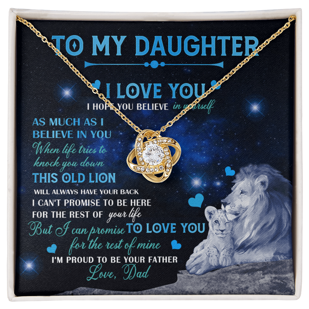 Father To Daughter Gifts Necklace From Dad, Father Daughter Necklace, To My Daughter Necklace From Daddy On Graduation Gift, Birthday Gift, Valentines, Christmas For Badass Daughter, Little Girl