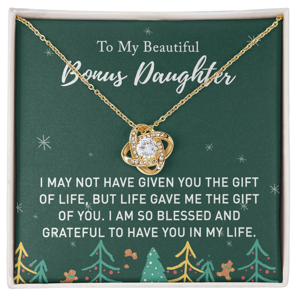 Daughter Gift Necklace, Birthday Gift For Daughter, Jewelry Gift For Girls, Mother And Daughter Jewelry, To My Badass Daughter Necklace From Mom, Pendant For Daughter with Message Card