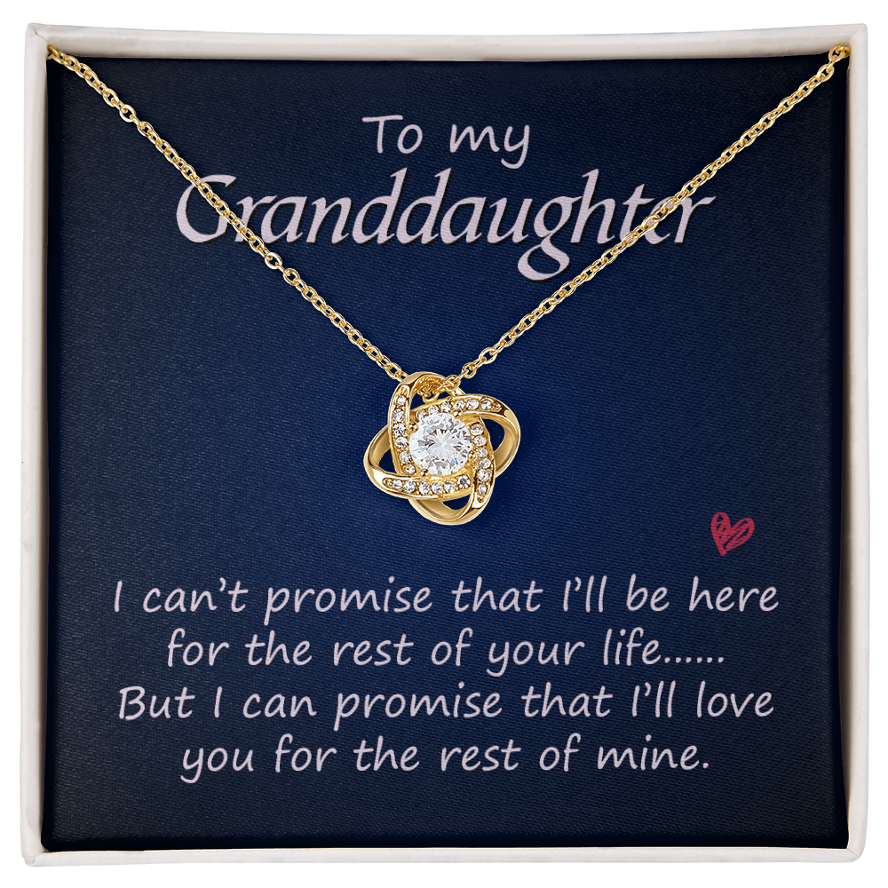 To my granddaughter Necklace For Grandma Nana, Grandma Jewelry Gift For Women From Grandchildren GrandKids