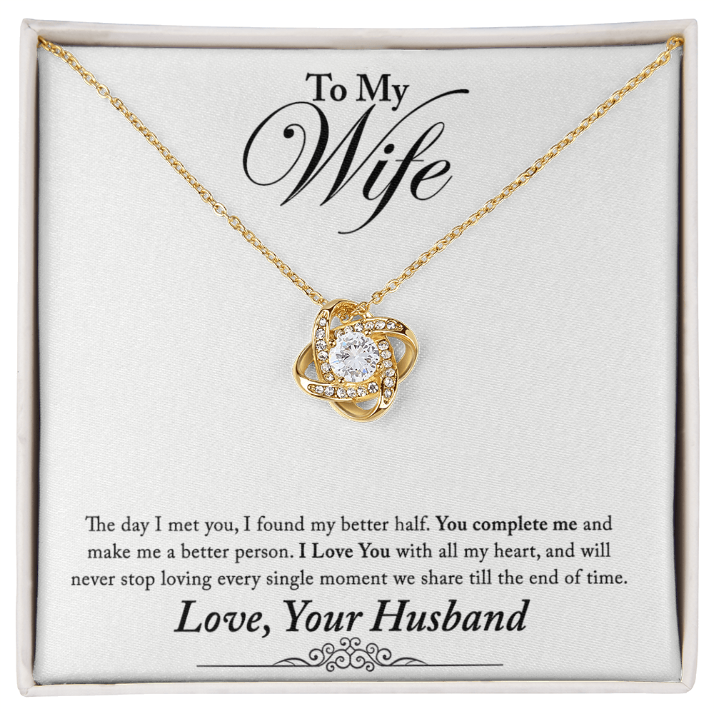 To My Wife Necklace From Husband, Valentines Day Necklace For Wife, Jewelry Box Pendant For Wife, Personalized Gift Necklace, Custom Romantic Gift Necklace For My Best Wife Jewelry Gift For Women