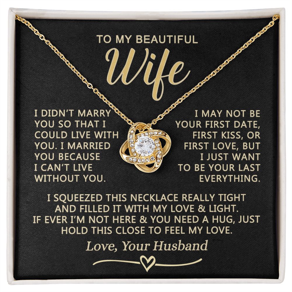 Wife Necklace Gifts From Husband To My WIfe Jewelry Gifts For Wife From Husband 175705660130