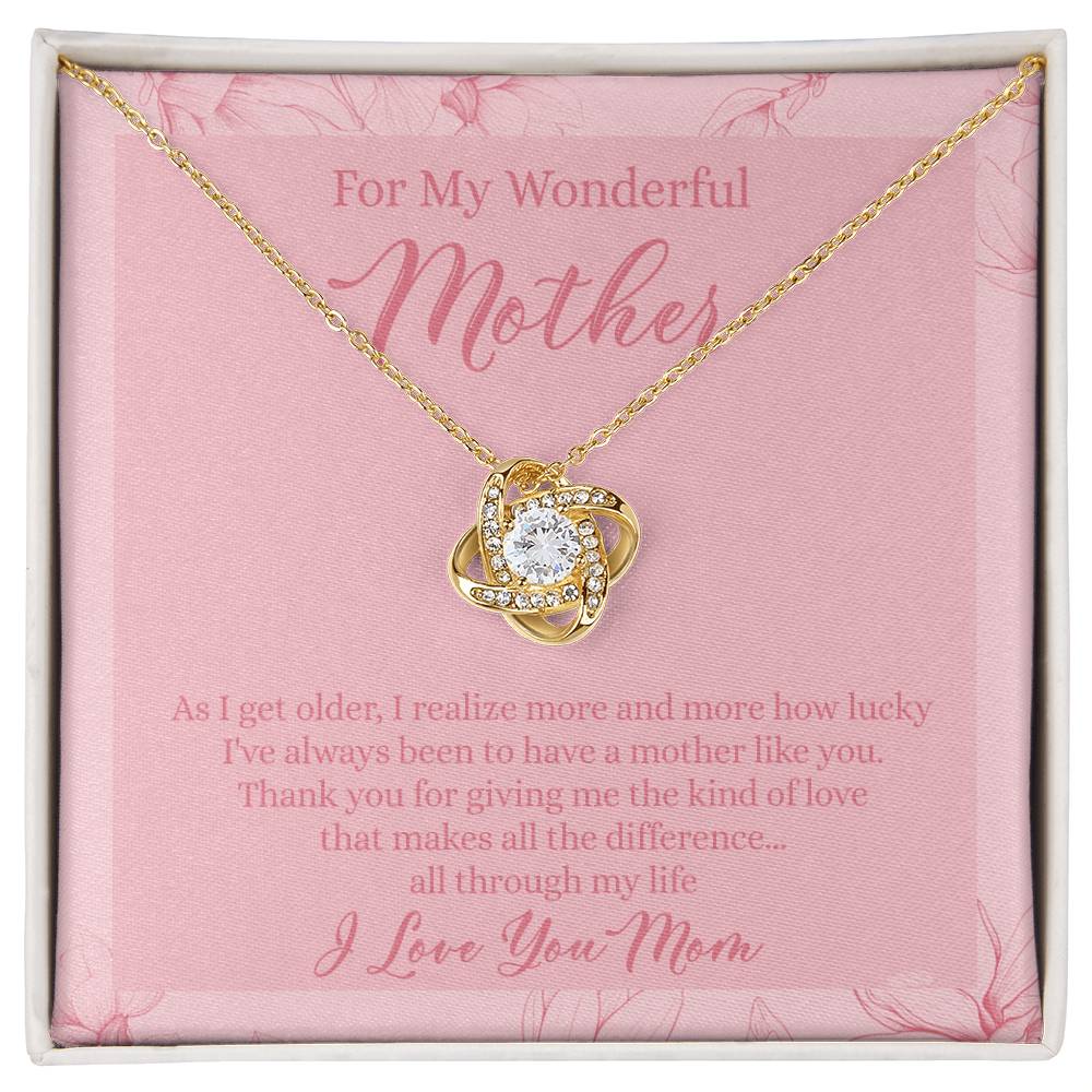 To My Mom Necklace From Son, My Wonderful Mother And Son Necklace Gift For Mom, Jewelry For Women, Wonderful Mom Gift Necklace, Gifts for Mom on Birthday Mother's Day Wedding Valentine Christmas