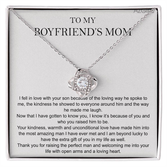 Gifts for Boyfriend's Mom Necklace, To My Boyfriends Mom Necklace, Boyfriend's Mom Gifts, Gifts For My Boyfriends Mom, To My Boyfriend Mom Gifts, Boyfriends Mom Christmas Gift, Mother's Day Gift