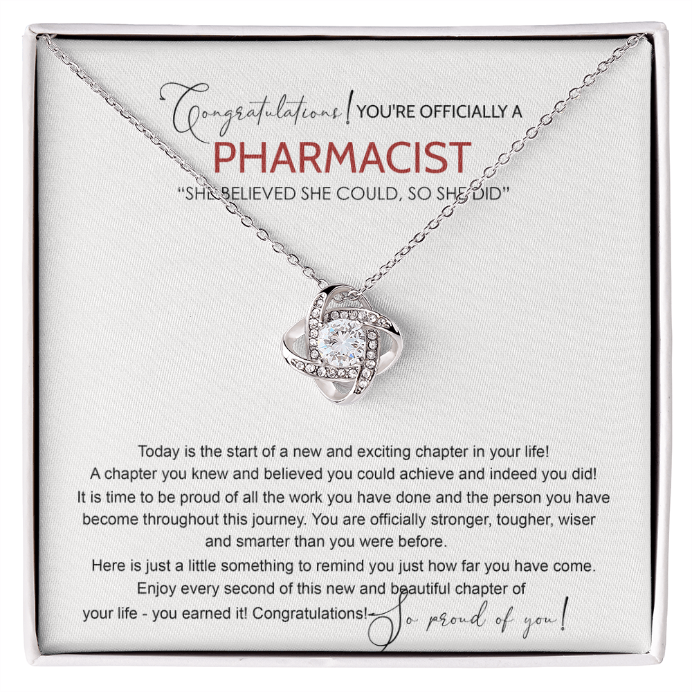 Pharmacist Gift Necklace, Graduation Necklace Gift Doctor of Pharmacy Class of 2026 Necklace, Congrats Graduation Necklaces New Pharmacist Jewelry Gift For Her Daughter, Granddaughter, Niece