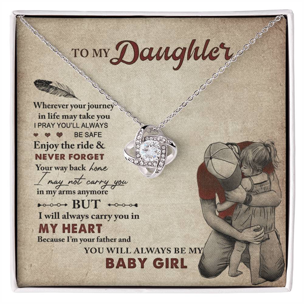 Father To Daughter Gift Necklace, Dad Father Daughter Necklace, Dad Necklace For Daughter, Daughter Father Necklace, Daughter And Dad Necklace, Daddy And Daughter Necklace For Daughter From Dad