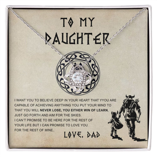 Father Daughter Gifts From Dad, To My Daughter Necklace From Dad, To Daughter 175704316930
