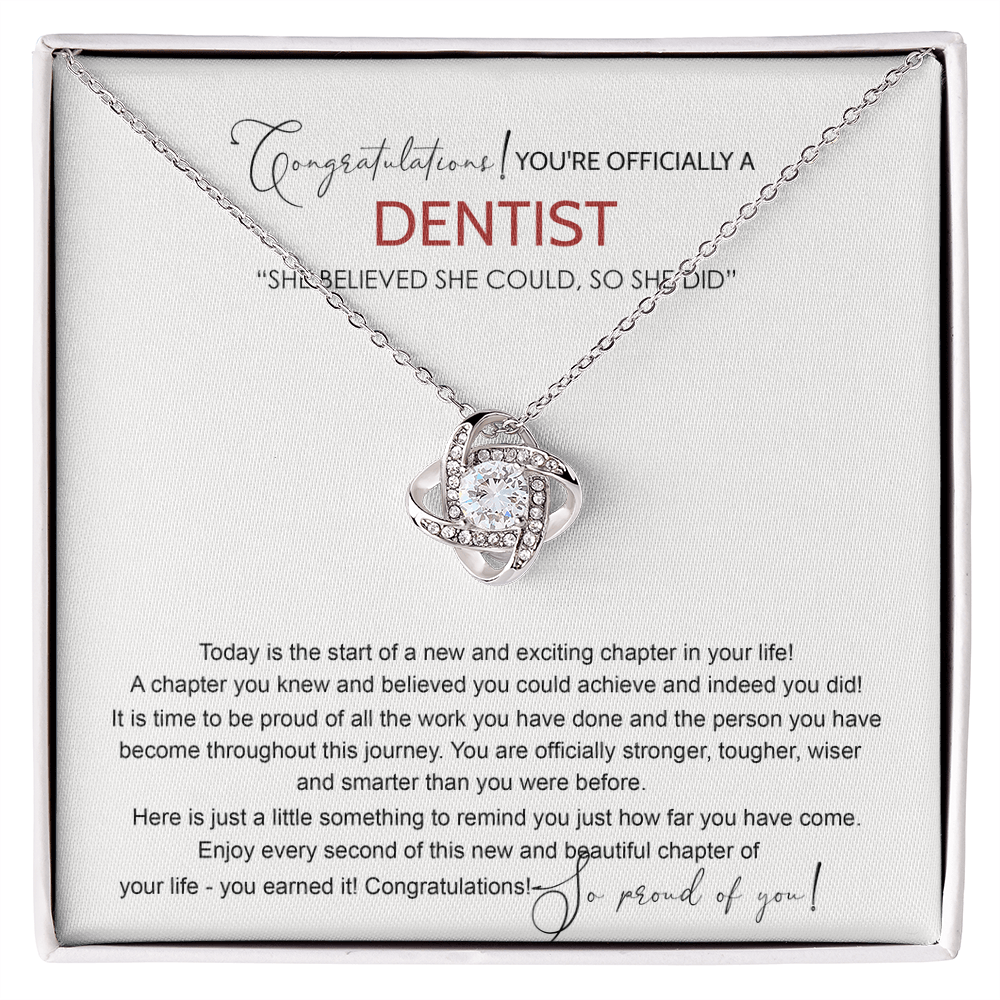 Dentist Graduation Gift Necklace, Dental Student Graduation Jewelry Gift For Her, Doctor of Dental Medicine Graduate, Jewelry Class Of 2026 Necklace Gift For Daughter Granddaughter Sister Niece